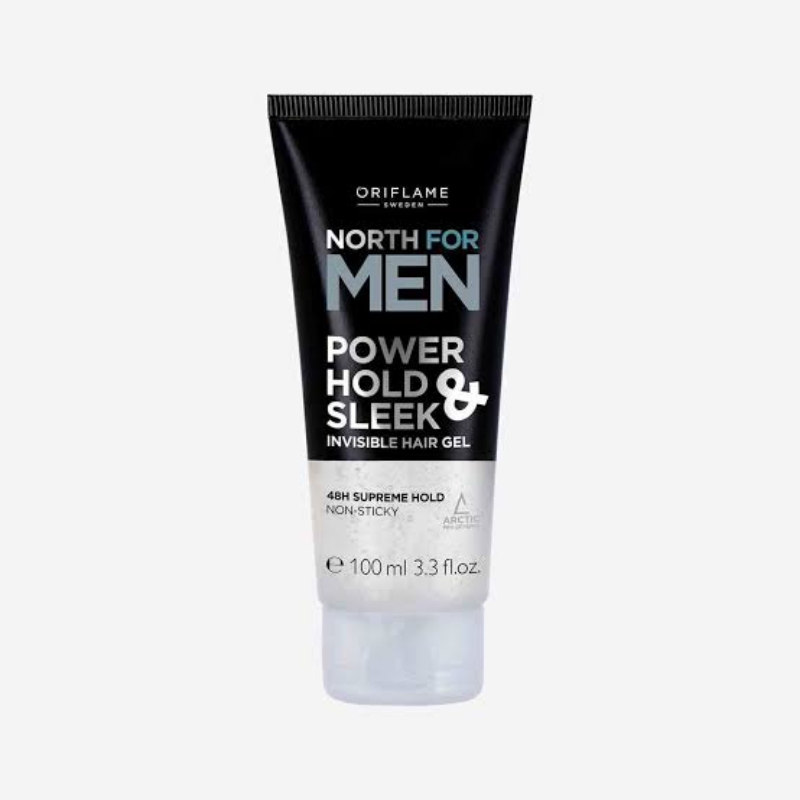 North For Men Power Hold & Sleek Invisible Hair Gel
