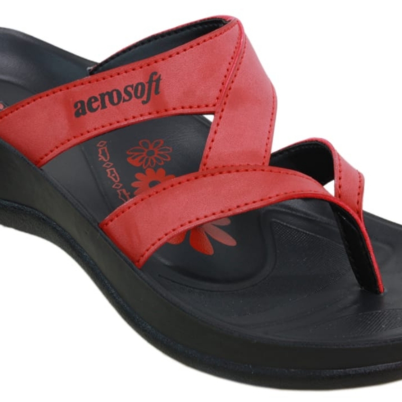 AeroSoft Ladies Comfort Slippers With Different Color & Design