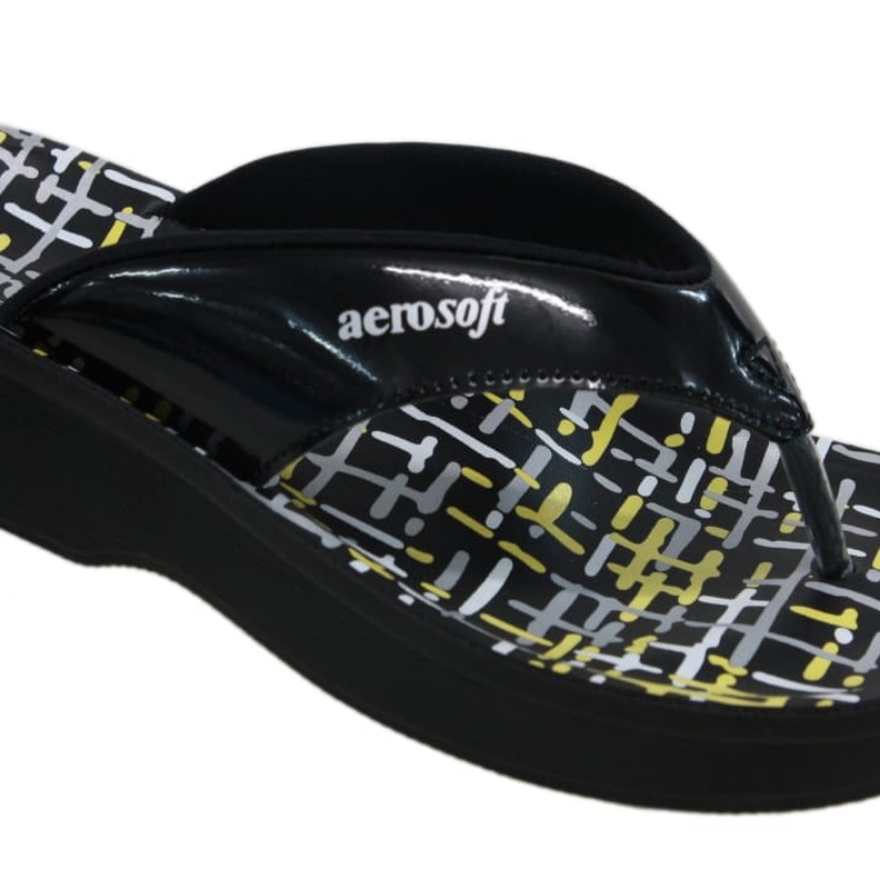 AeroSoft Ladies Comfort Slippers With Different Color & Design