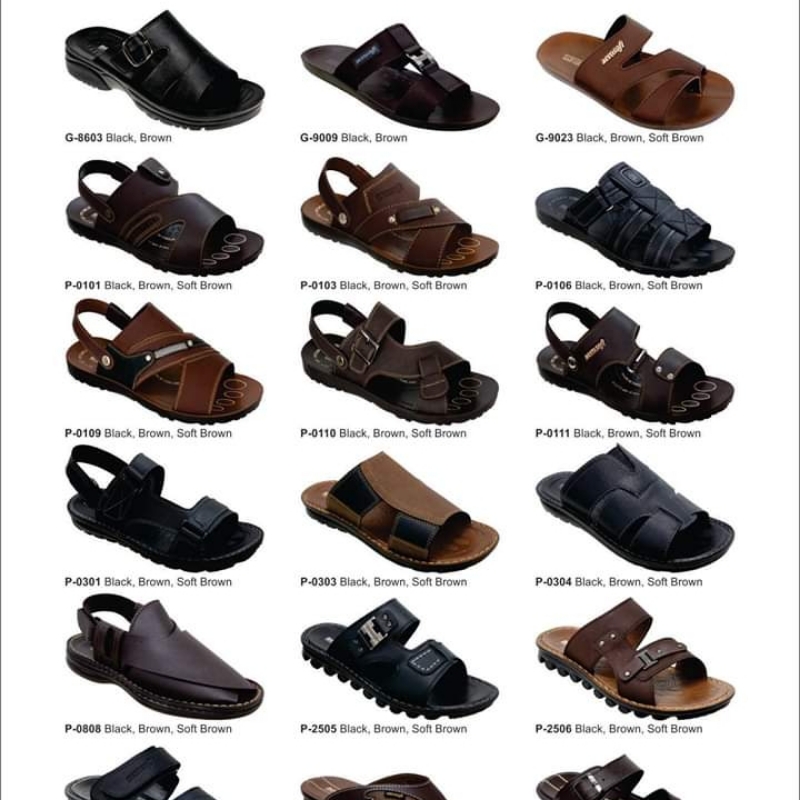 AeroSoft Men's Flat Slippers With Different Color & Design