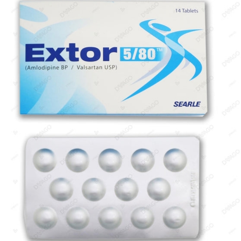 Extor Tablets 5/80mg 14's