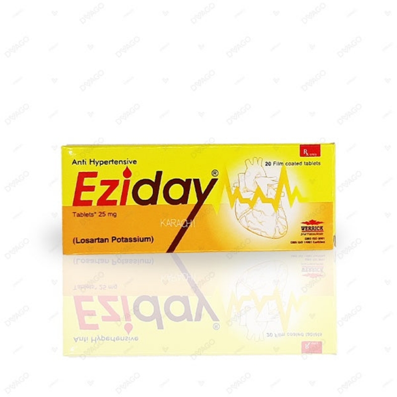 Eziday 25mg 1X20's