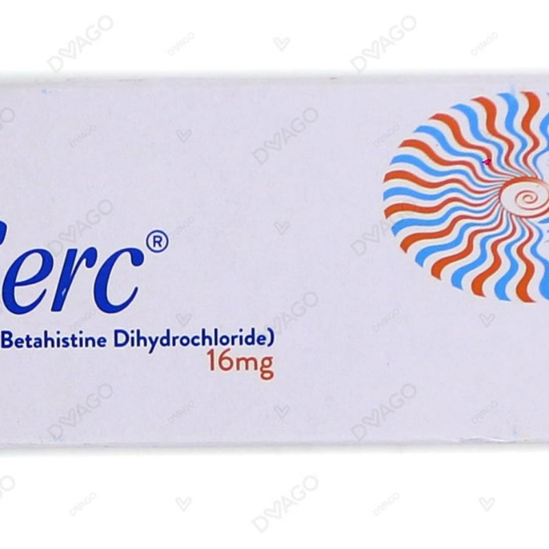 Serc Tablets 16mg 30's