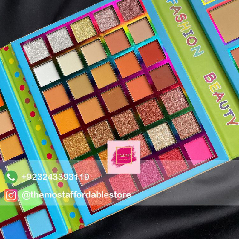 GEAMEI Eyeshadow, Blush plus Highlighter Palette 
