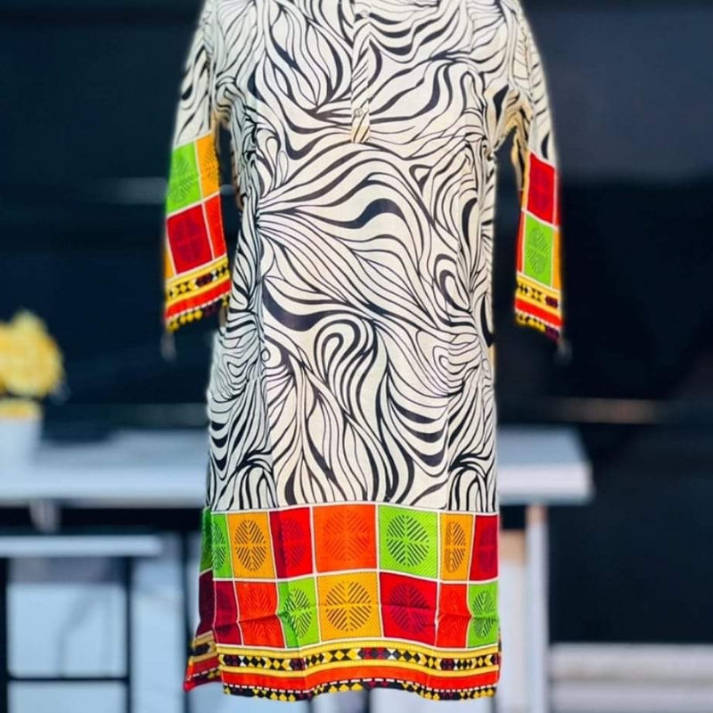 Lawn kurti