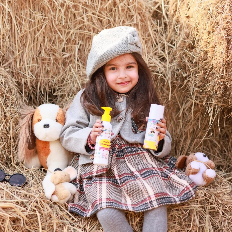 Baby hair oil and Shampoo Combo