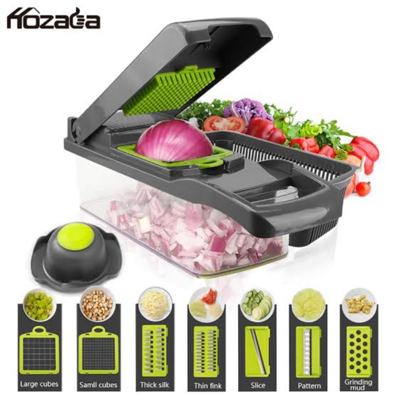 Non Brand Green 12 In 1 Vegetable Cutter