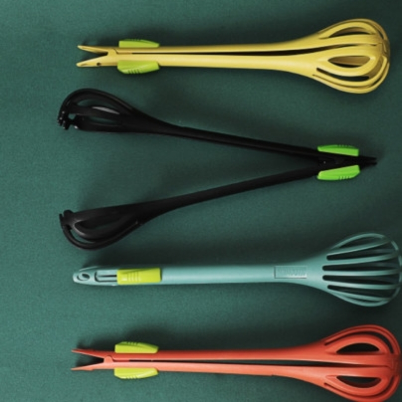 Kitchen Tong Egg Whisk Beater 3 in 1 Spoon Tool