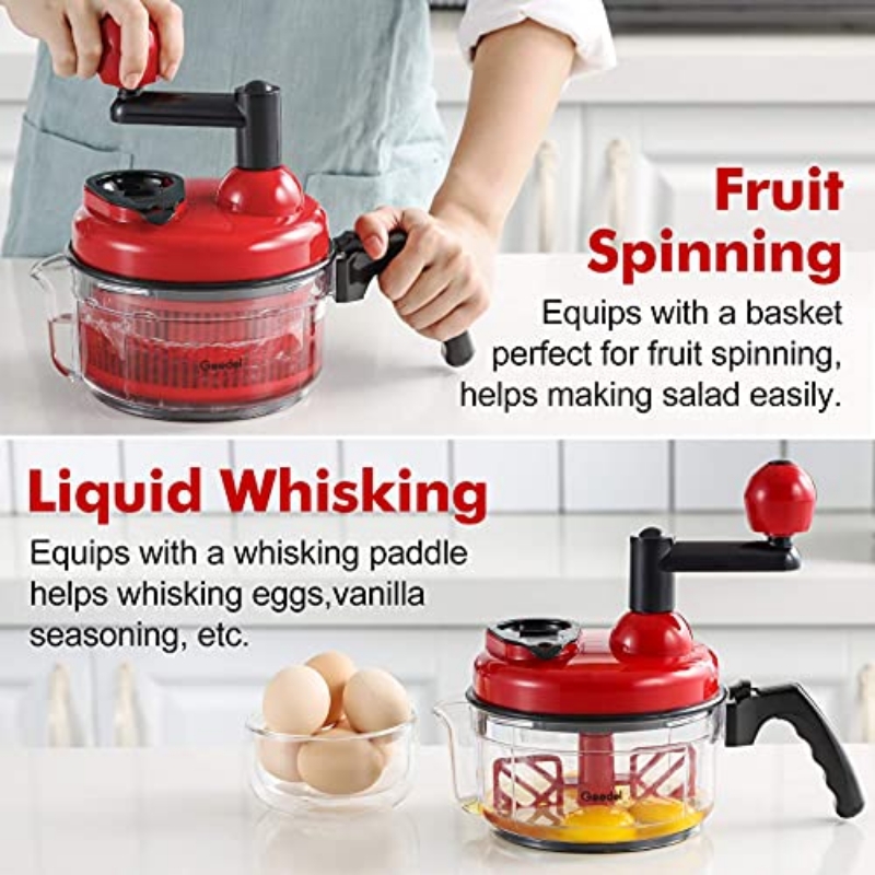 Food Chopper Onion Potato Meat Vegetables Cutter Mesher