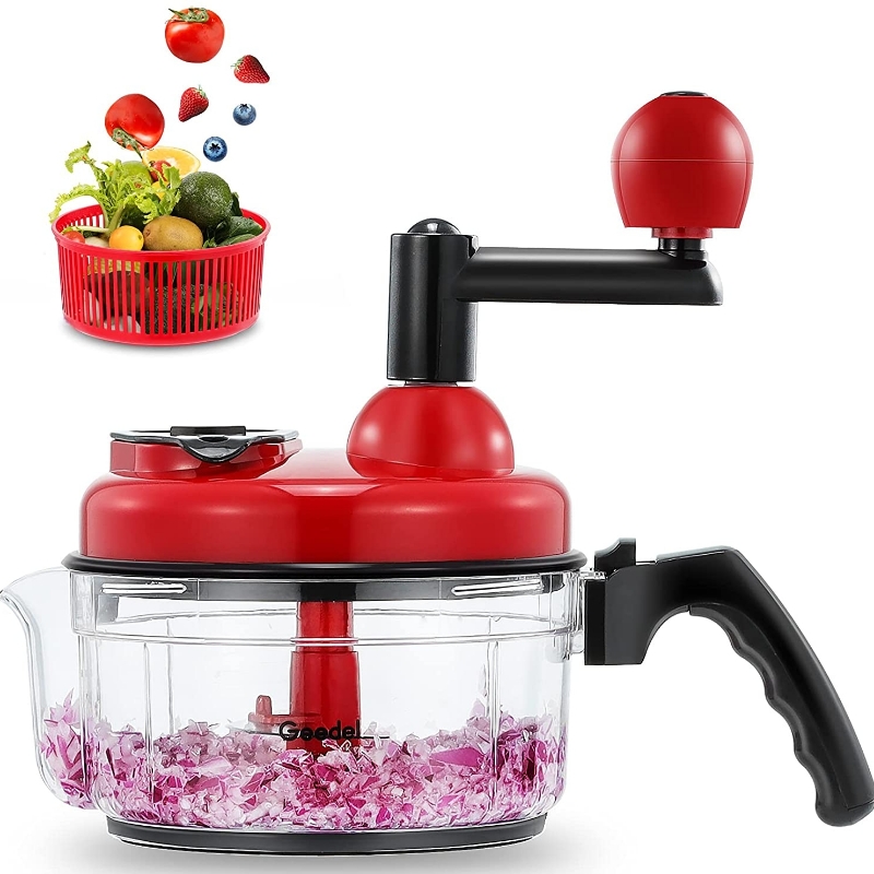 Food Chopper Onion Potato Meat Vegetables Cutter Mesher