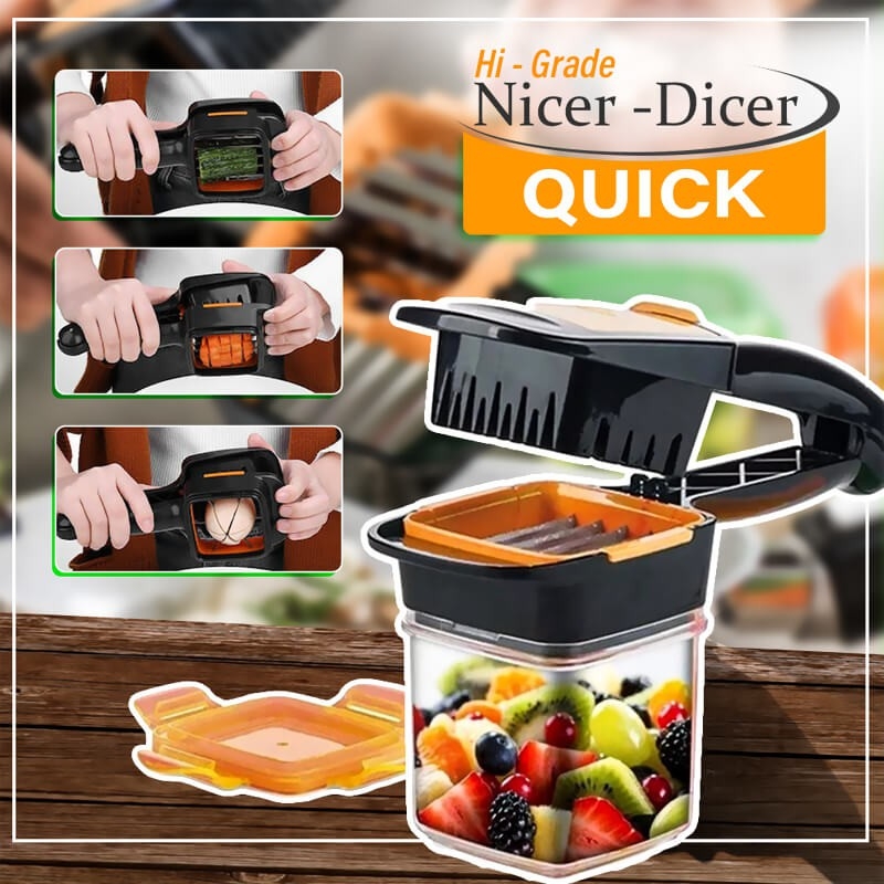 Quick Nicer Dicer Chopper Potato Slicer for Vegeta