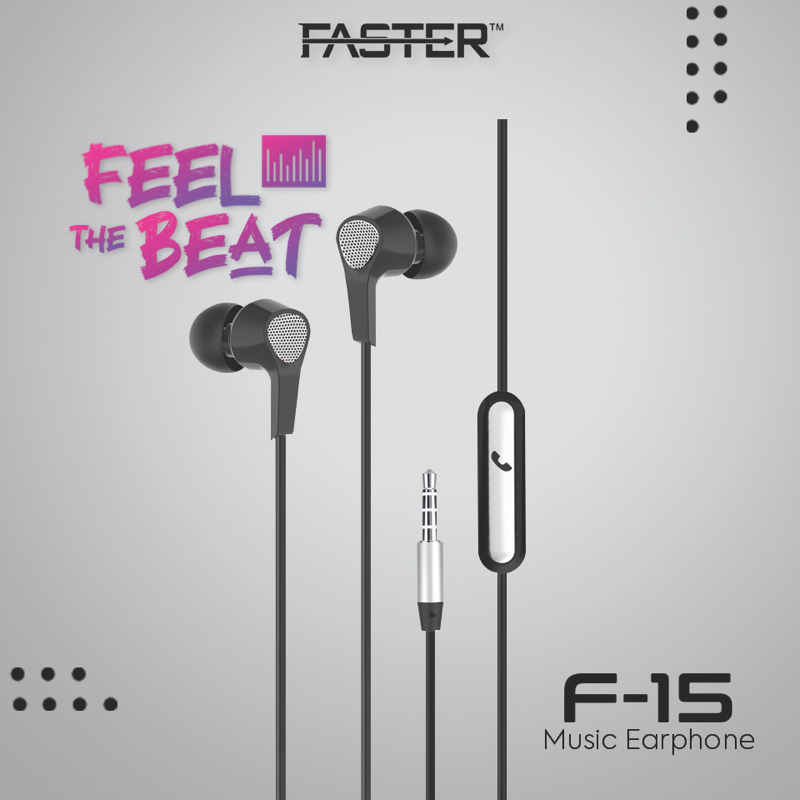 FASTER F15 Universal Music Handsfree