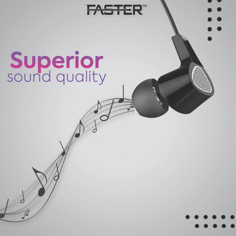FASTER F15 Universal Music Handsfree