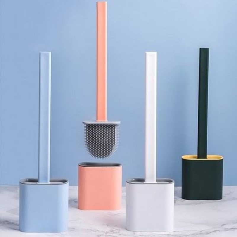Silicone Toilet Brush for Bathroom