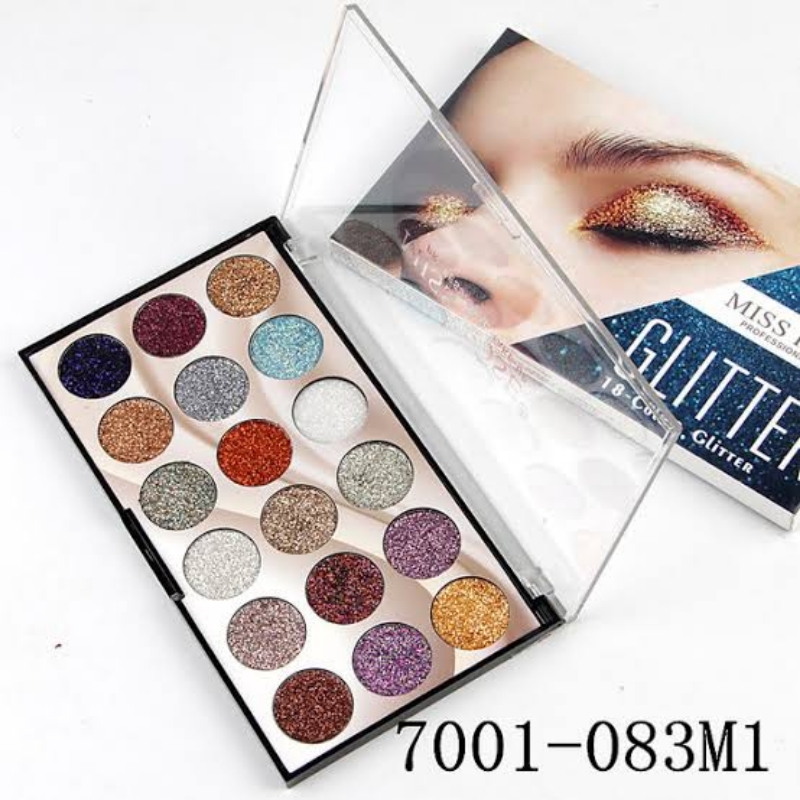 Miss Rose Diamond Shine Glitter Eyeshadow Palette
