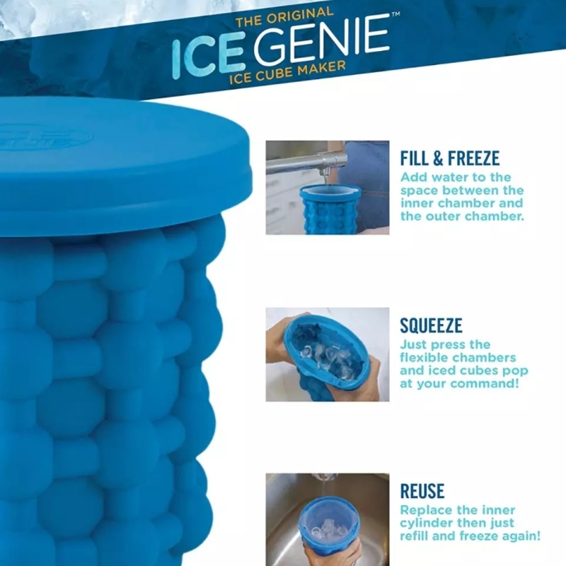 The original ICE GENIE Ice Cube Maker!