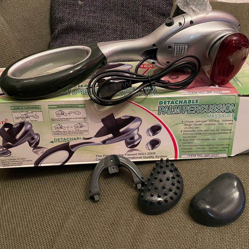 Infraed and heat massager