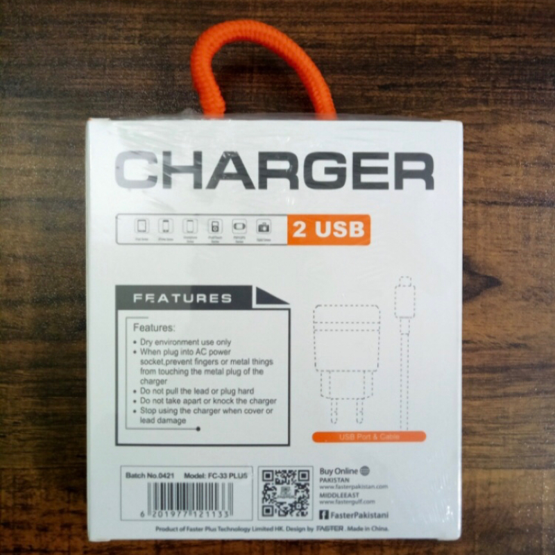 FASTER Auto ID Charger FC-33 Plus