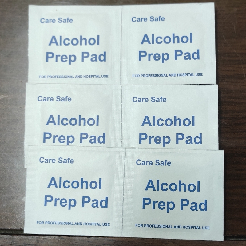 Care Safe Prep Pad for Wound cleaning.