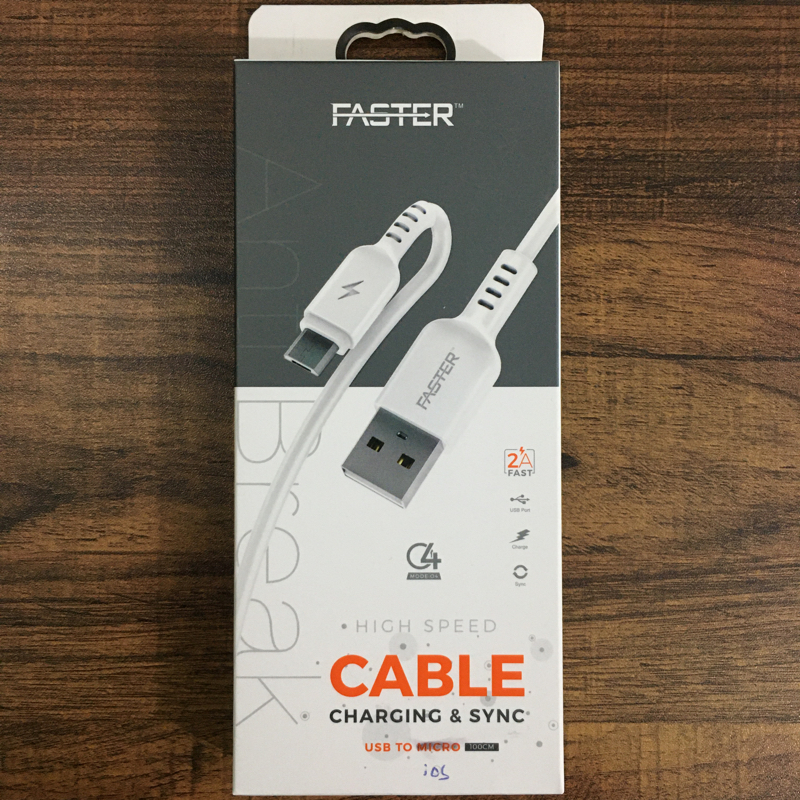 FASTER iOS 2 A Fast Charging Cable O4
