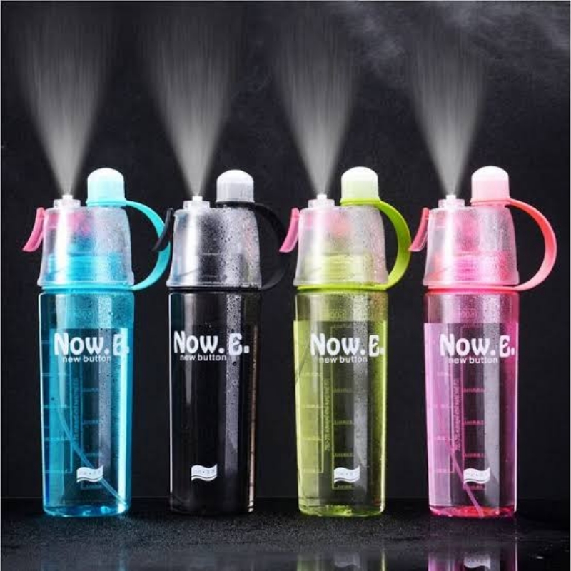 Spray Bottle 500ml Acrylic Travel Sports Water Bottle