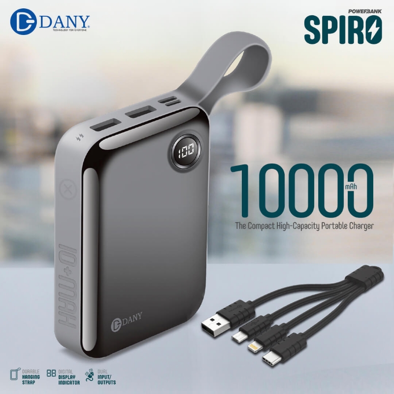 Dany Spiro Power Bank (10000Mah)