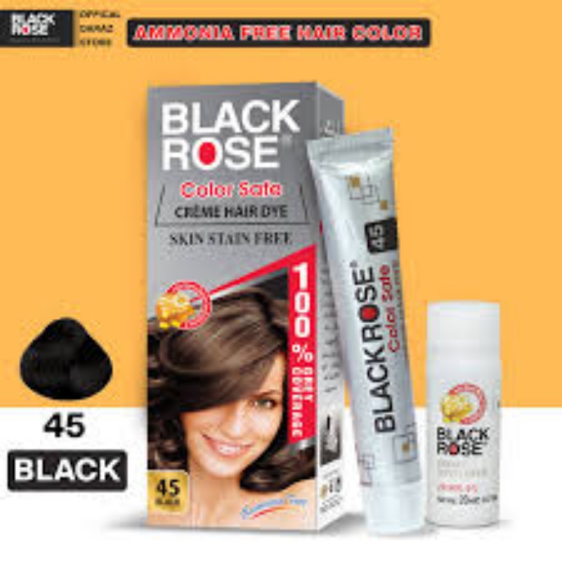Black Rose Hair color tube 3 Shades available