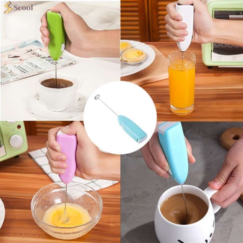 Cell Operated Coffee Egg Beater Mixer