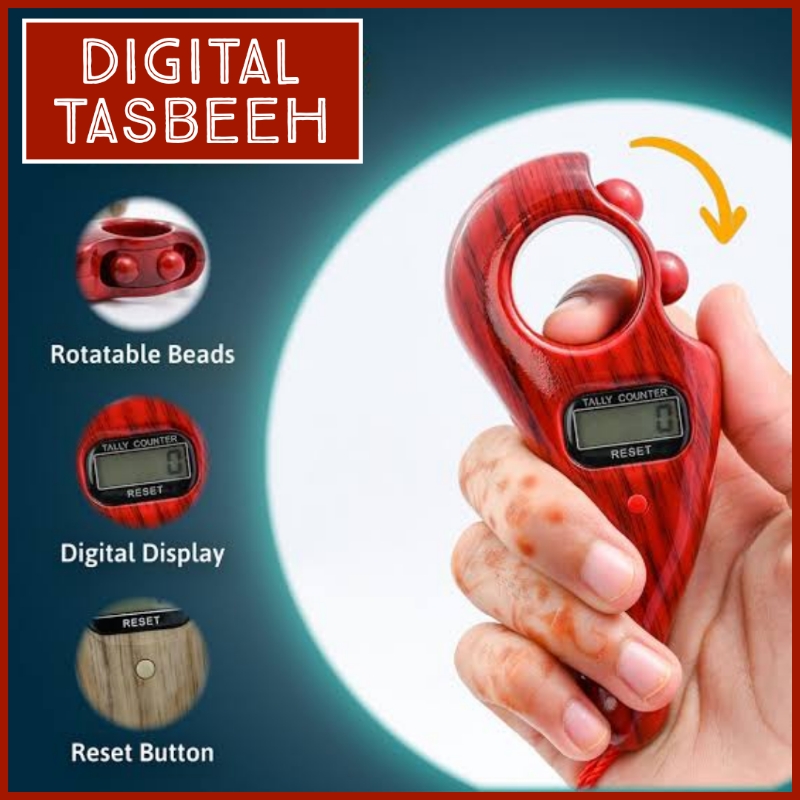 Digital Tasbeeh Counter with Light