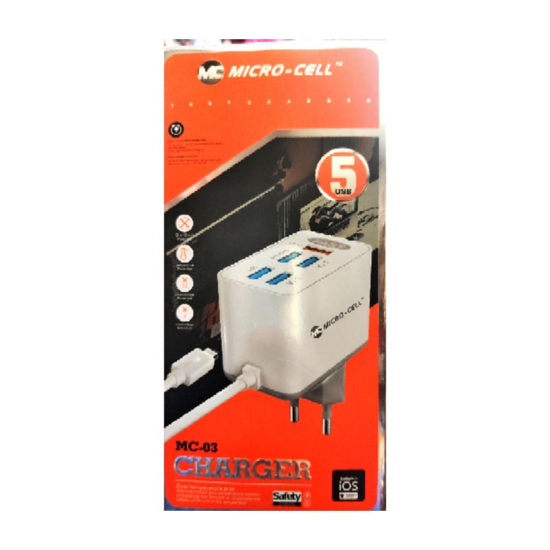 Fast 5 USB Charger