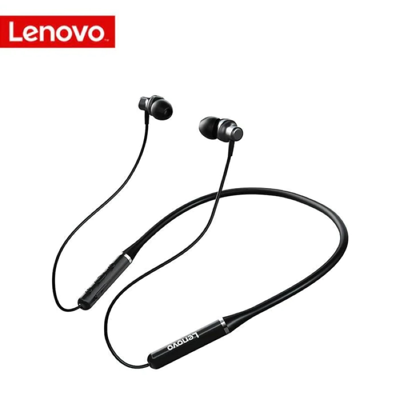Lenovo HE05 Neckband Bluetooth Headset Black
