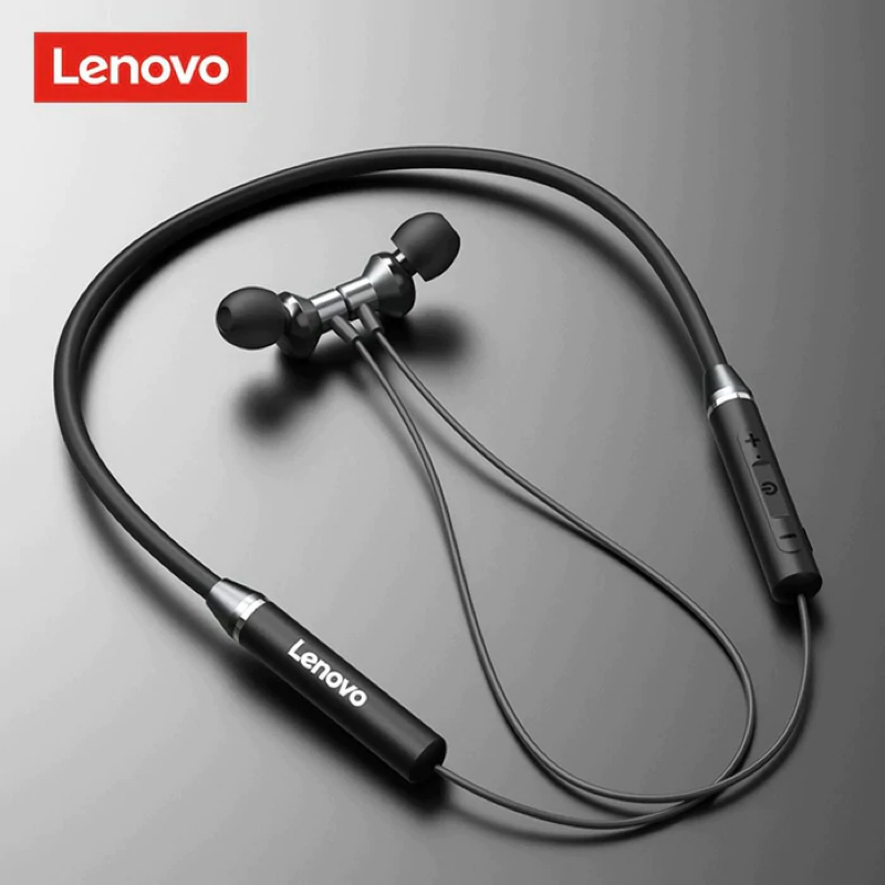 Lenovo HE05 Neckband Bluetooth Headset Black
