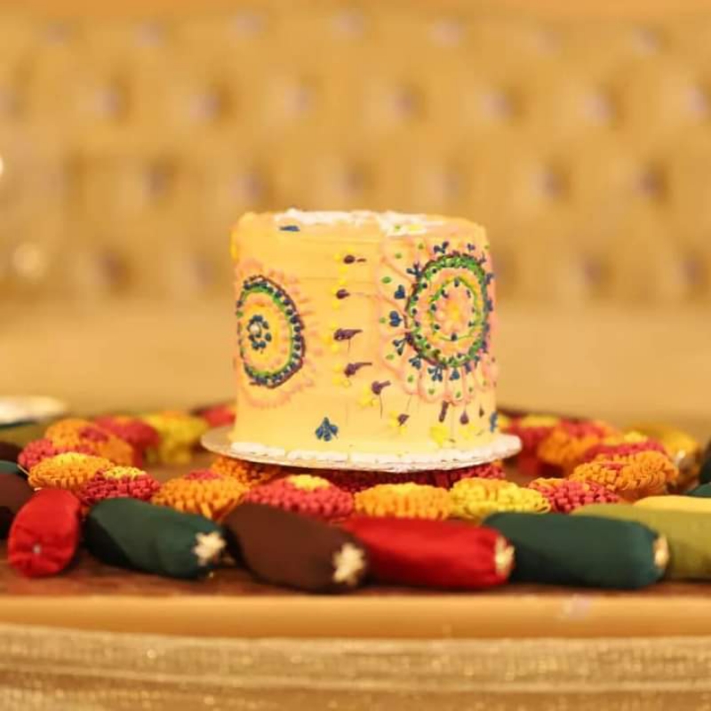 Henna Design Cake