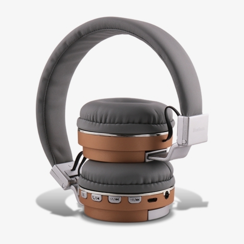 AUDIONIC BLUEBEATS B-888 WIRELESS HEADPHONES BLACK BLUETOOTH COMFORT FIT