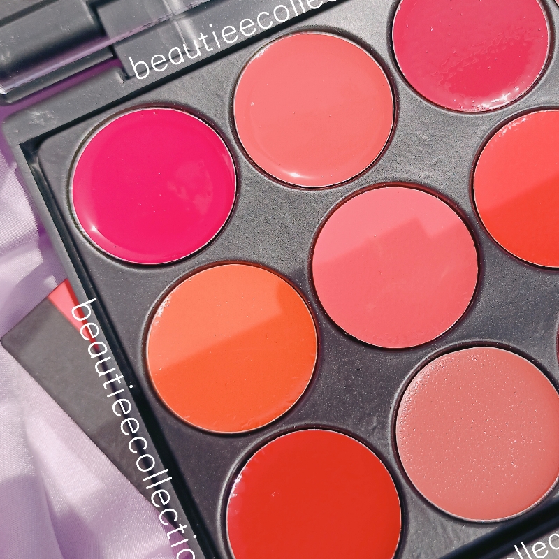 Matte lip cream pallet