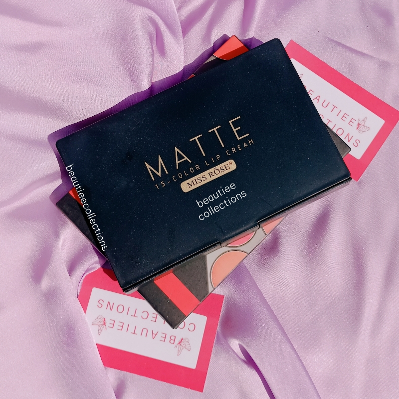 Matte lip cream pallet