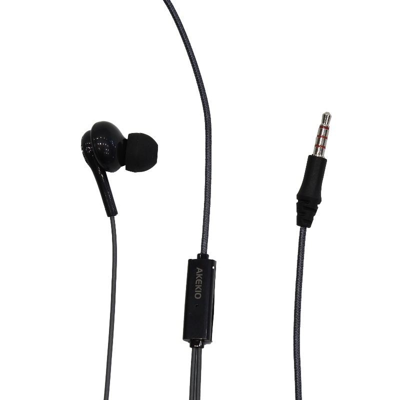 Akekio AE06 In-Ear Stereo Headphones/Handfree for IOS and Android with Nois