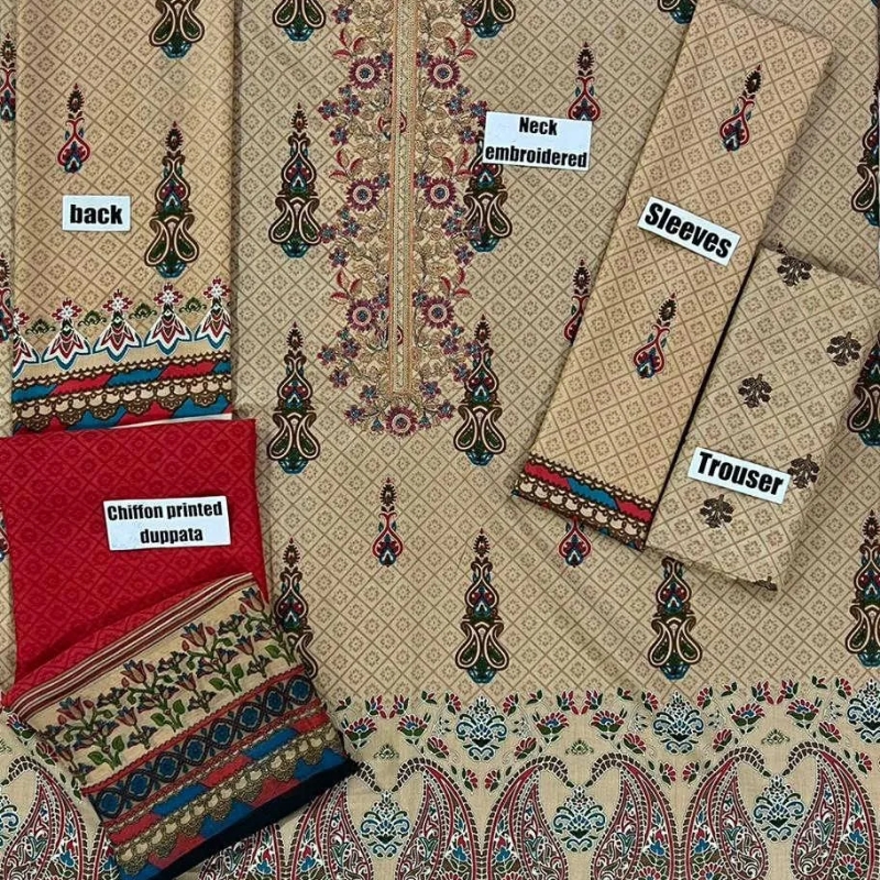 Asim jofa lawn suit