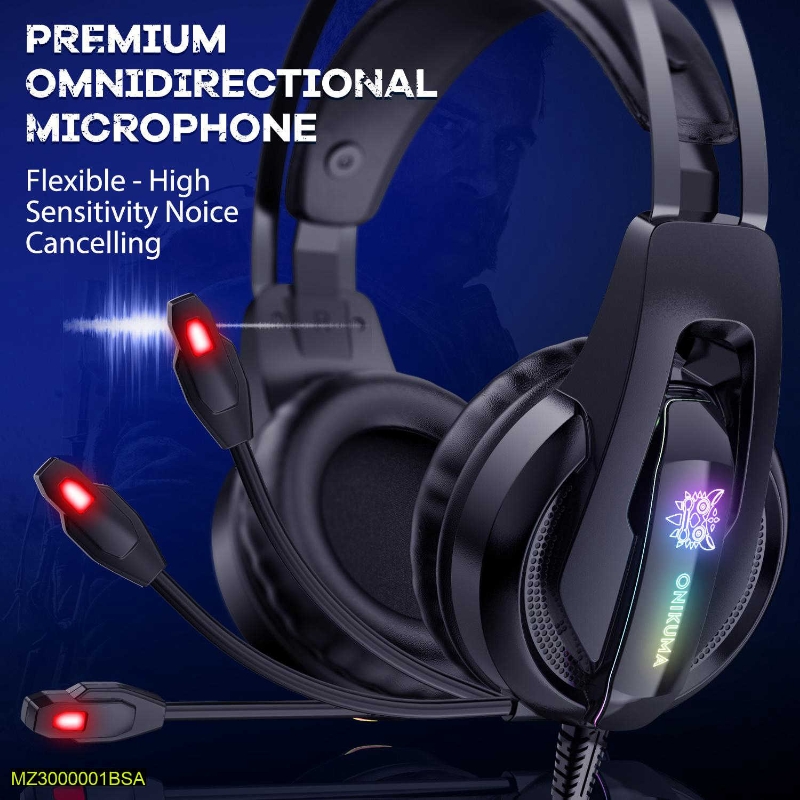 Gaming Headset Stereo Headphone With Mic