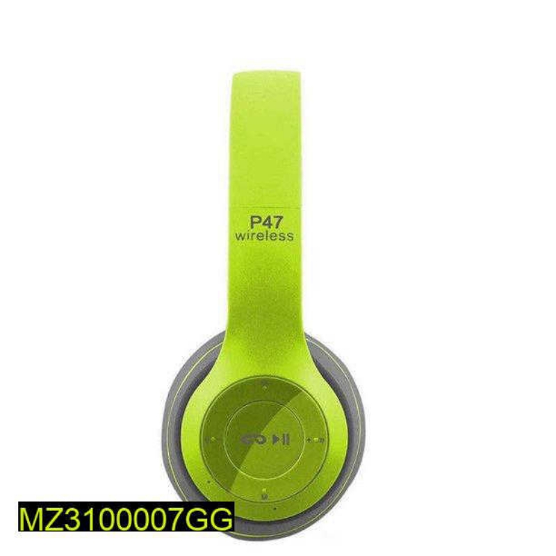 P47 Wireless Headphones (Grey Green)