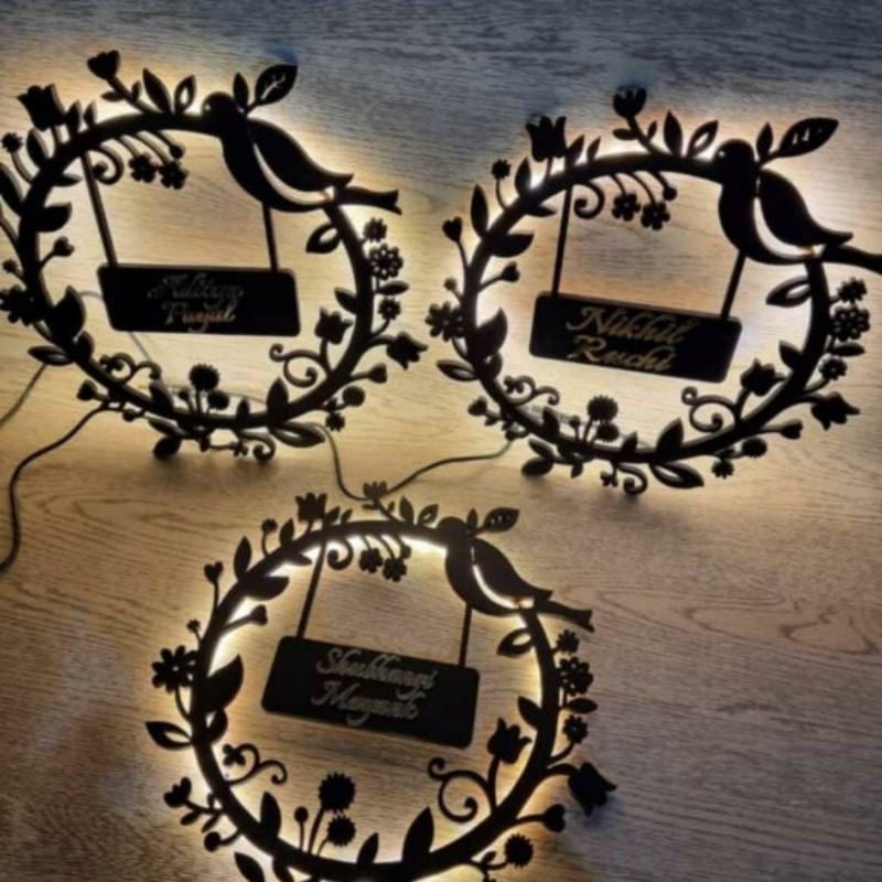 LED customize frame Gift