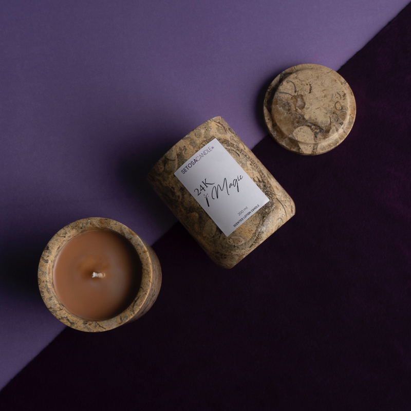24K Magic Lotion Candle