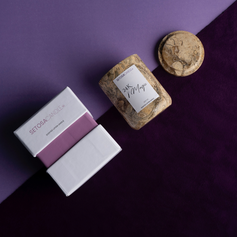 24K Magic Lotion Candle