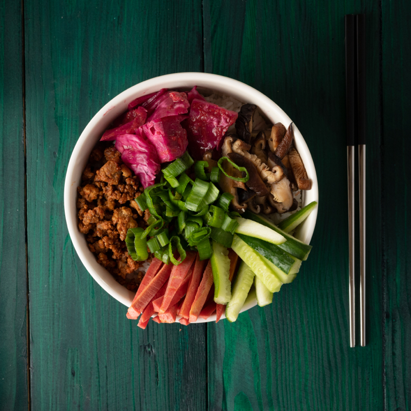 Beef Bibimbap Rice Bowl