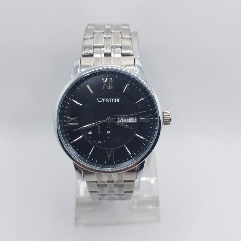 Men Chain Watch Black Analog