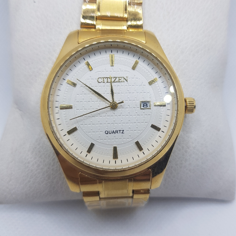 Men Golden Citizen Watch