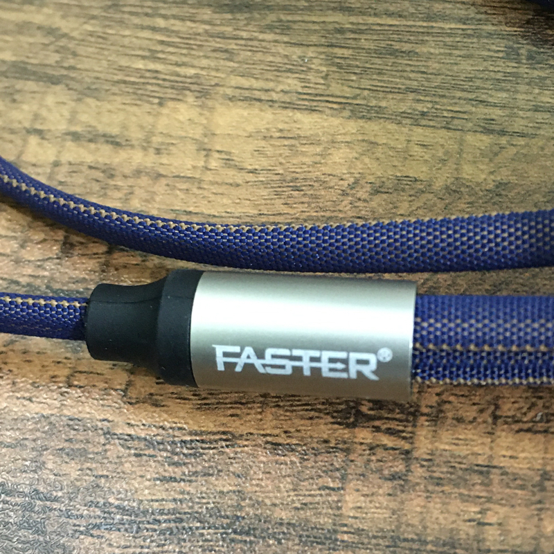 FASTER D-3 Quick Charge Weave Data / Charging Cable 3 in 1