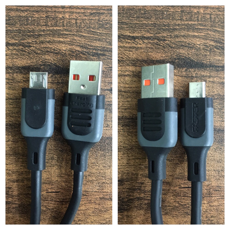 FASTER SL5 Fast Charging 3A Cable with LED Indicator Light
