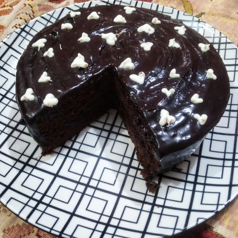 Moist chocolate cake