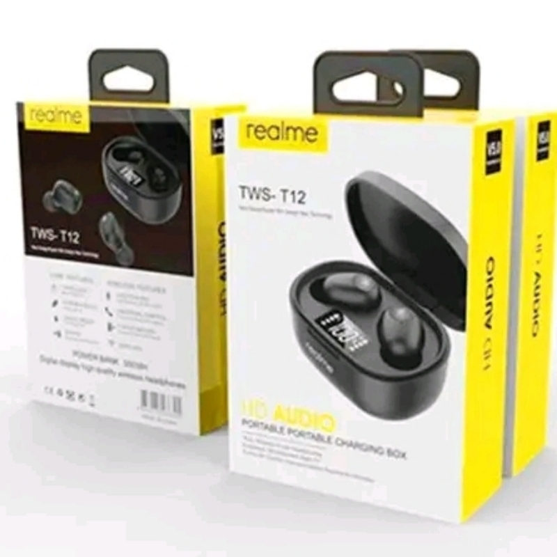 Realme TWS-T12 Bluetooth earbuds